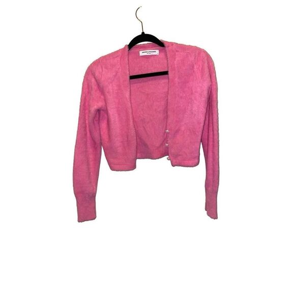 Amanda Uprichard Cozy Button Cardipink - Bubblegum - Picture 1 of 7